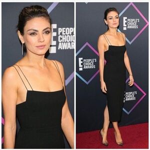 Alex Perry Gabrielle Portrait Lady Dress - Black AU 8 Fits US 4